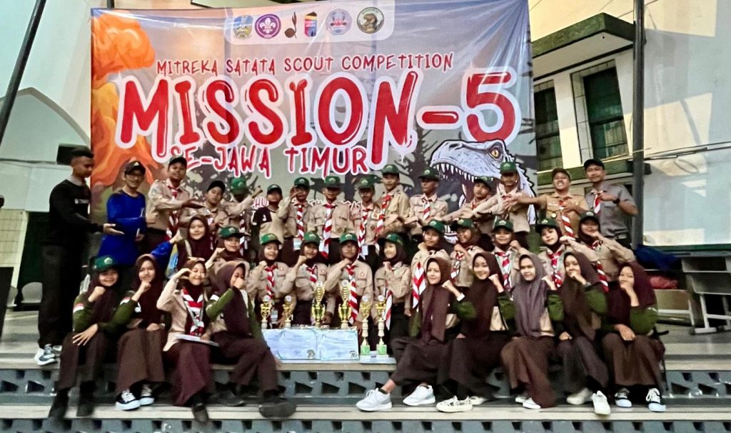 SMP Negeri 1 Wajak Raih Juara Umum di Ajang MISSION 5 Pramuka