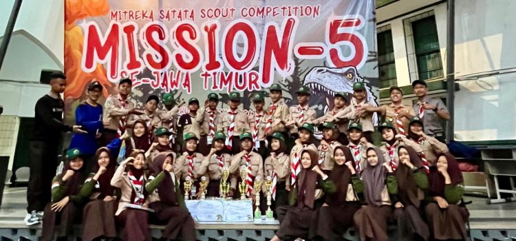 SMP Negeri 1 Wajak Raih Juara Umum di Ajang MISSION 5 Pramuka