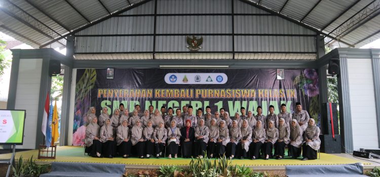 Dokumentasi Kegiatan Pernyerahan Kembali Purna Siswa Kelas IX Tahun Pelajaran 2024/2025 Dokumentasi Kegiatan Pernyerahan Kembali Purna Siswa Kelas IX Tahun Pelajaran 2024/2025